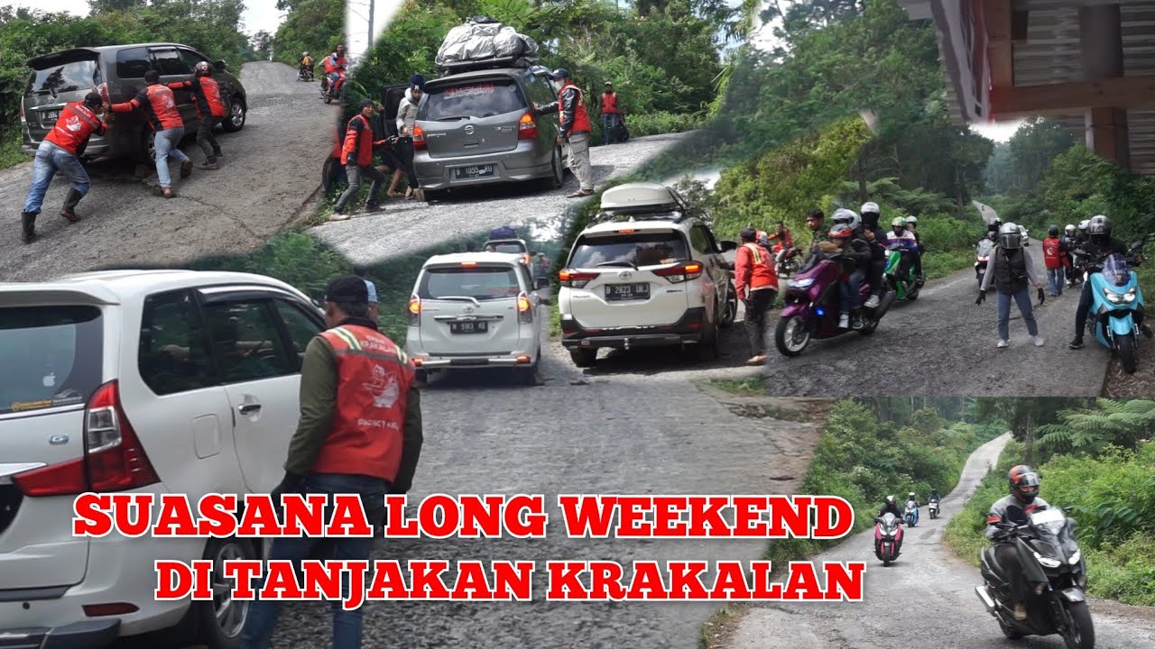 Suasana Long Weekend di Tanjakan Krakalan || @krakalanofficial