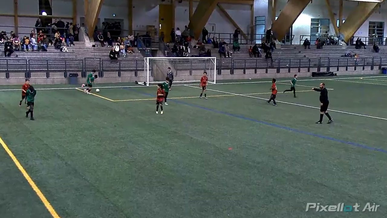 Performance de Jacim Sahraoui 🔥 Demi-finale Canadian Football Talents 2015 vs FC Bross 2014