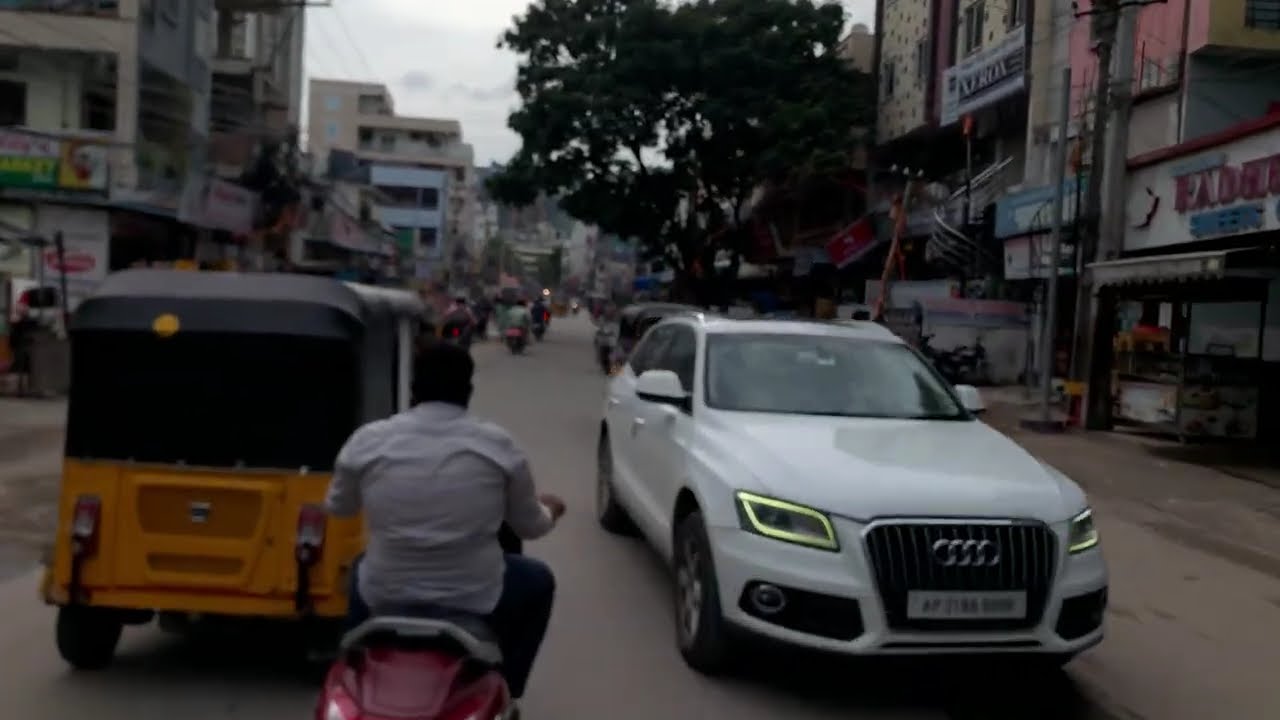 Scenic Drive from Shaikpet Flyover to Kingston Restaurant Gachibowli  Hyderabad Road Trip 4K 16 July
