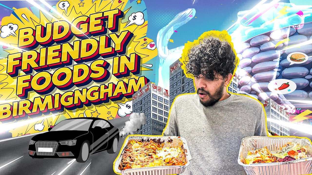 Birmingham la Budget Friendly Food ah😱| Tamil UK Food Guide! | Tamil Vlog UK #moreaboutjs9 #vlog