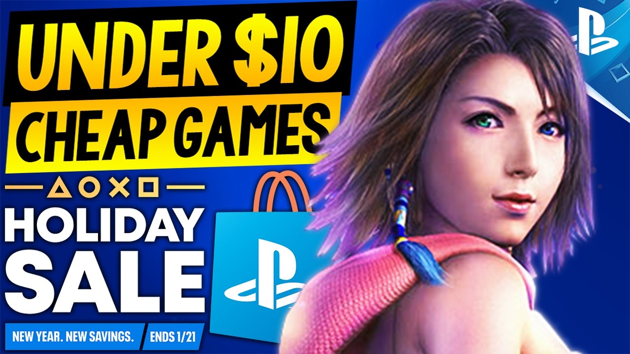 PSN HOLIDAY SALE - 15 Awesome PS5/PS4 Game Deals UNDER $10!