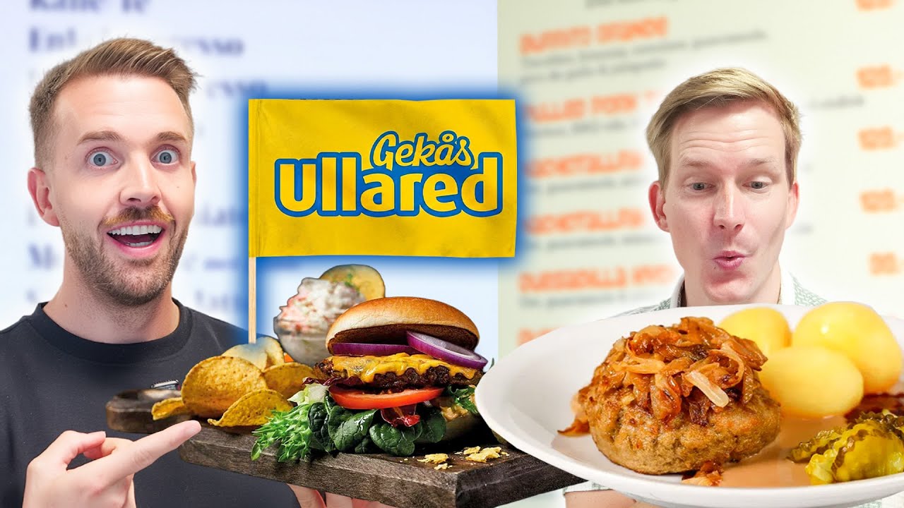 Matkoma äter på ALLA restauranger på Gekås!