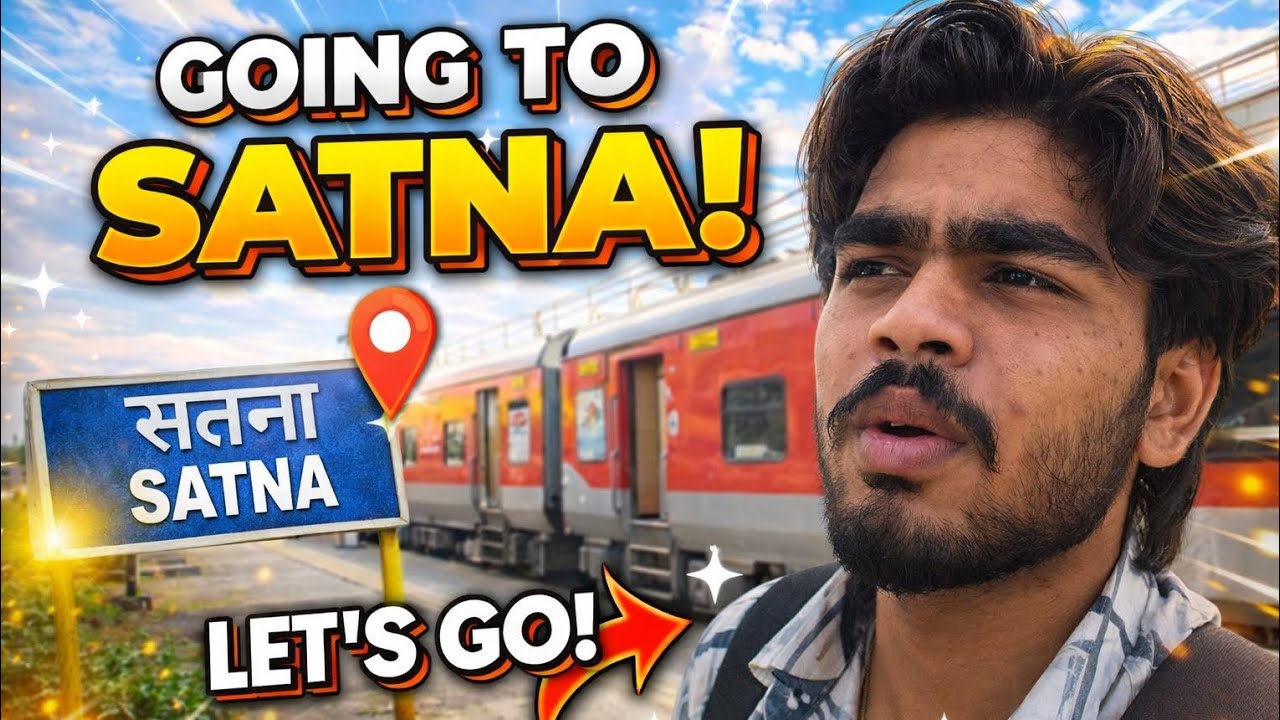 Finally Reached Satna 😍 | Train Journey Vlog