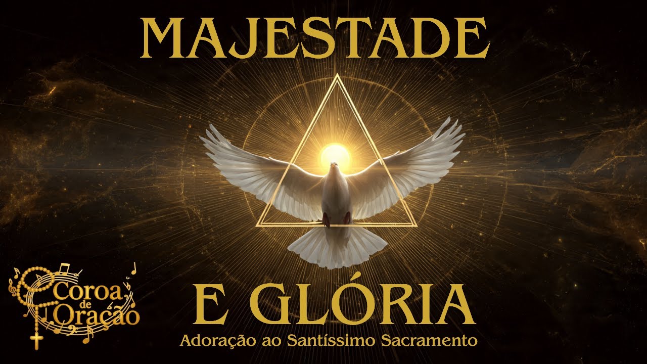 MAJESTE E GLÓRIA: Adoração ao Santíssimo Sacramento / LOUVOR CATÓLICO 🙏✨ #catolico #eucaristia