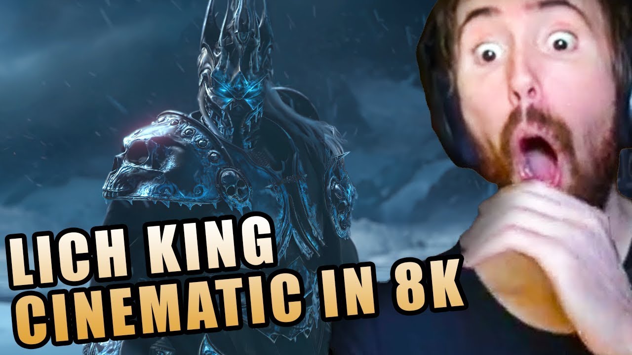 Asmongold reacts to WRATH OF THE LICH KING CINEMATIC IN 8K!