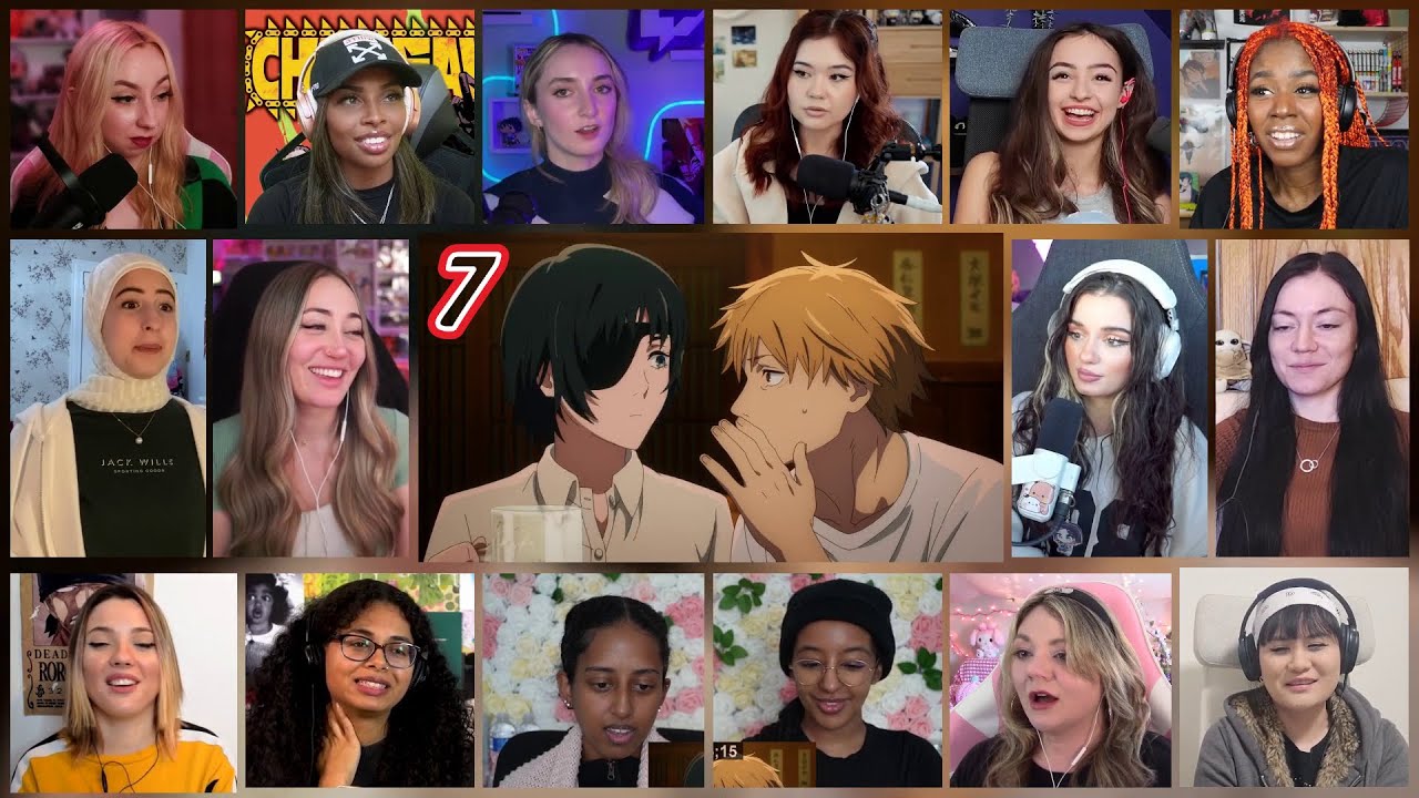 Girls | Chainsaw Man Episode 7 Reaction Mashup