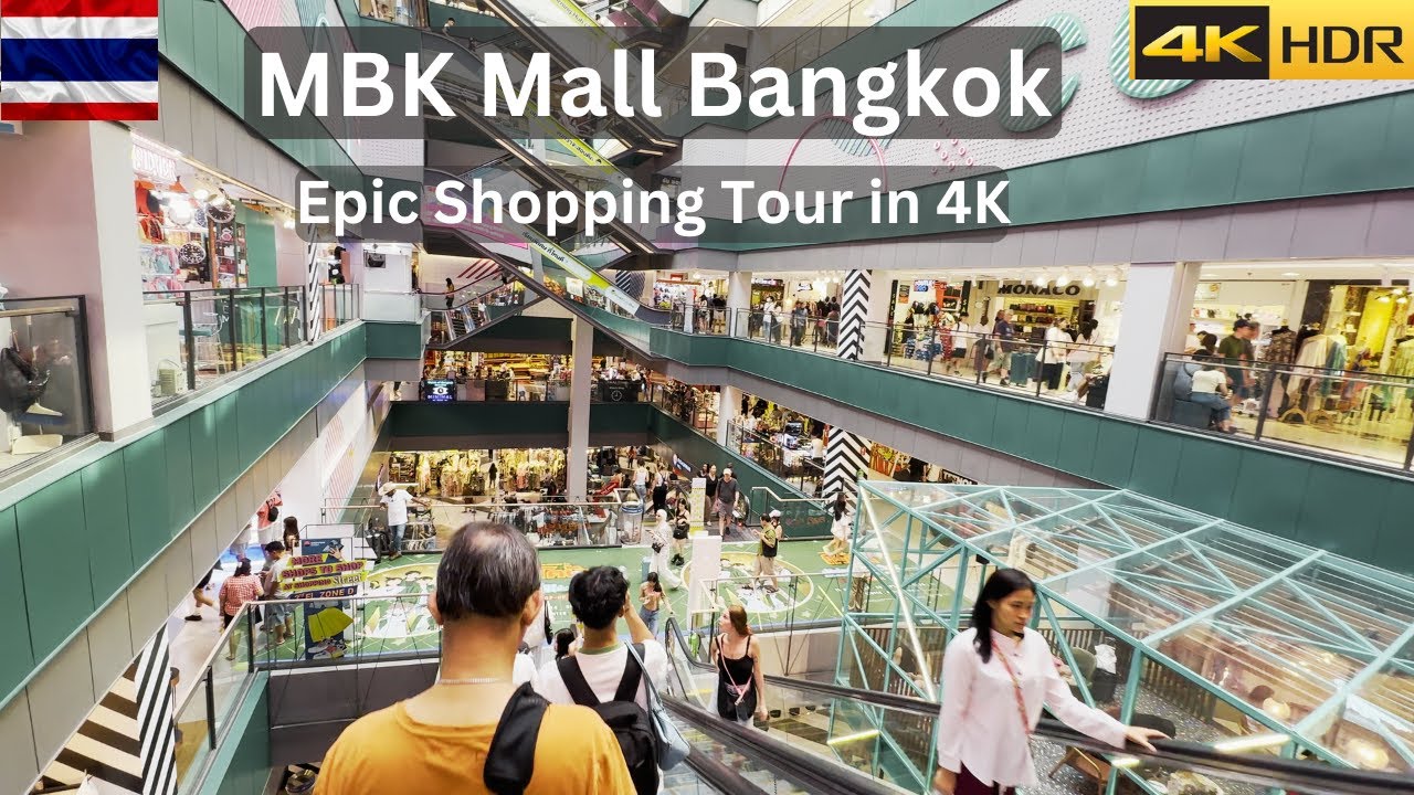 MBK Mall Bangkok 4K Walk: Explore One of Thailand's Largest Shopping Malls