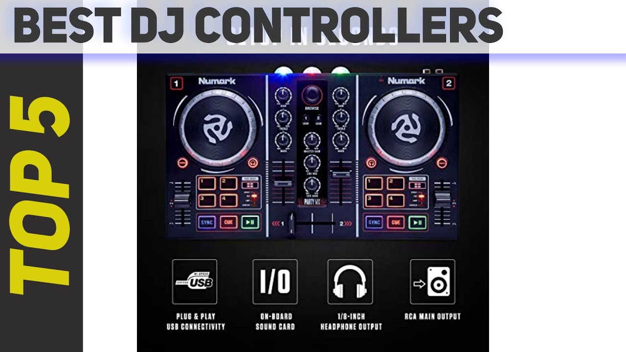 Top 5 Best Dj Controllers 2023