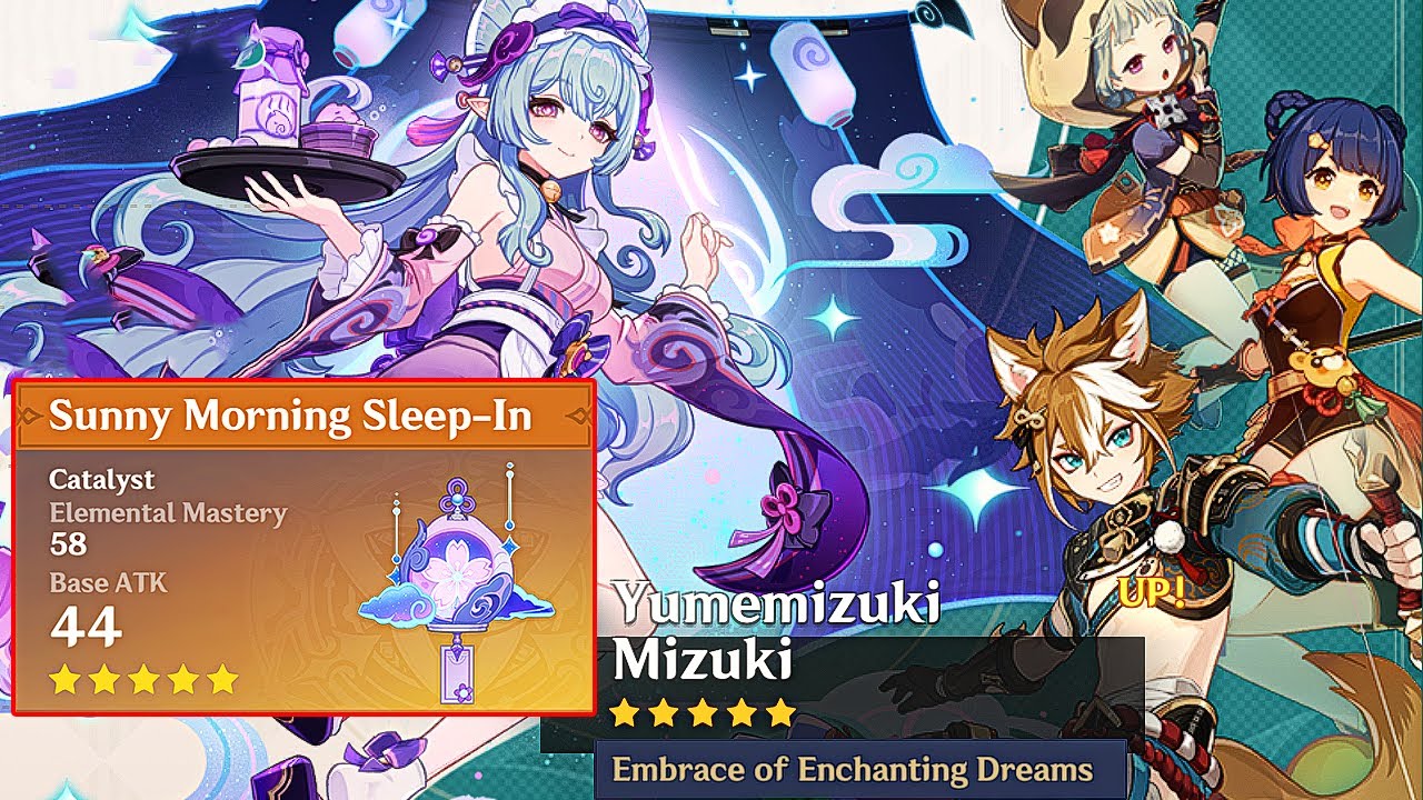 My C0 R1 Yumemizuki Mizuki Pulls + Level 90 Upgrade