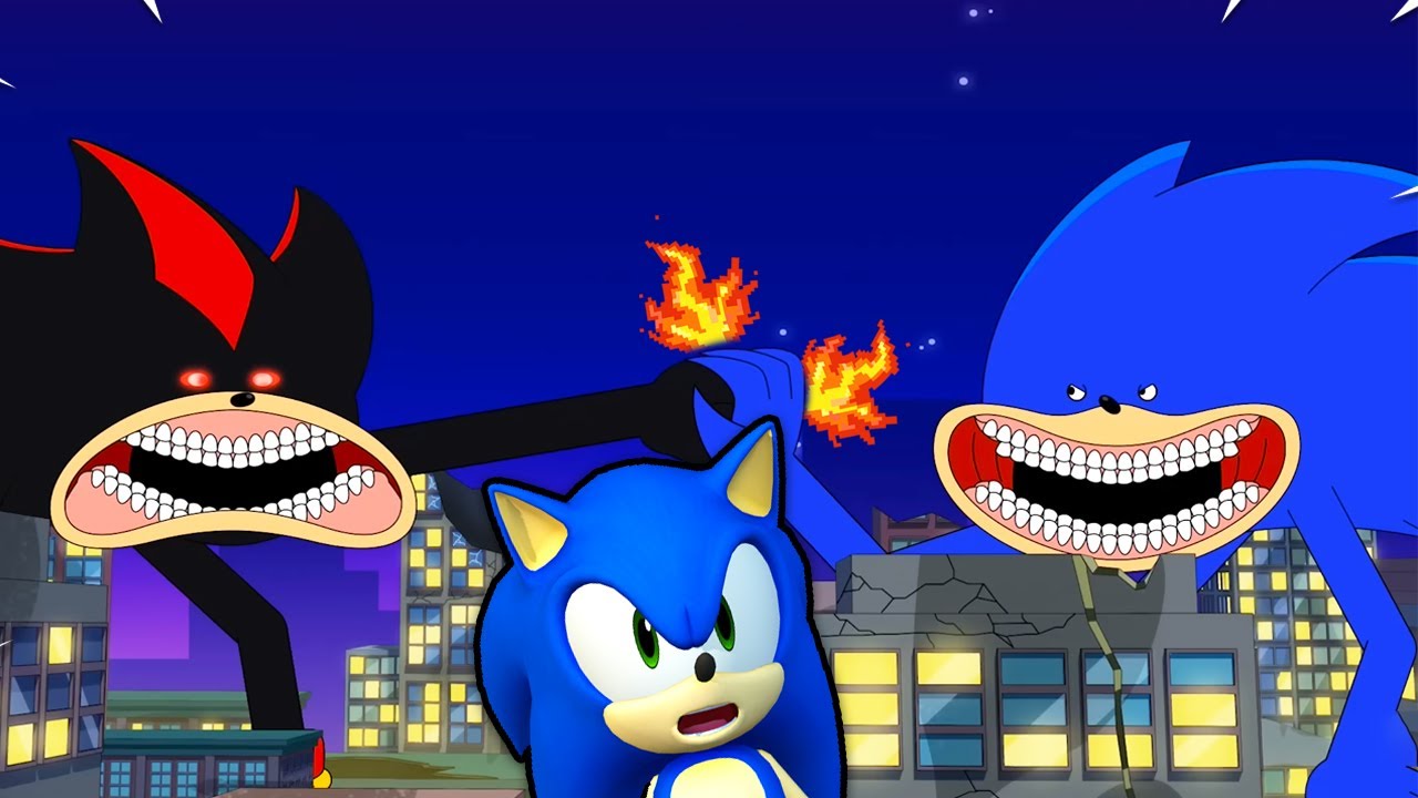 Shin Shadow il *BATE* pe Shin Sonic ?!