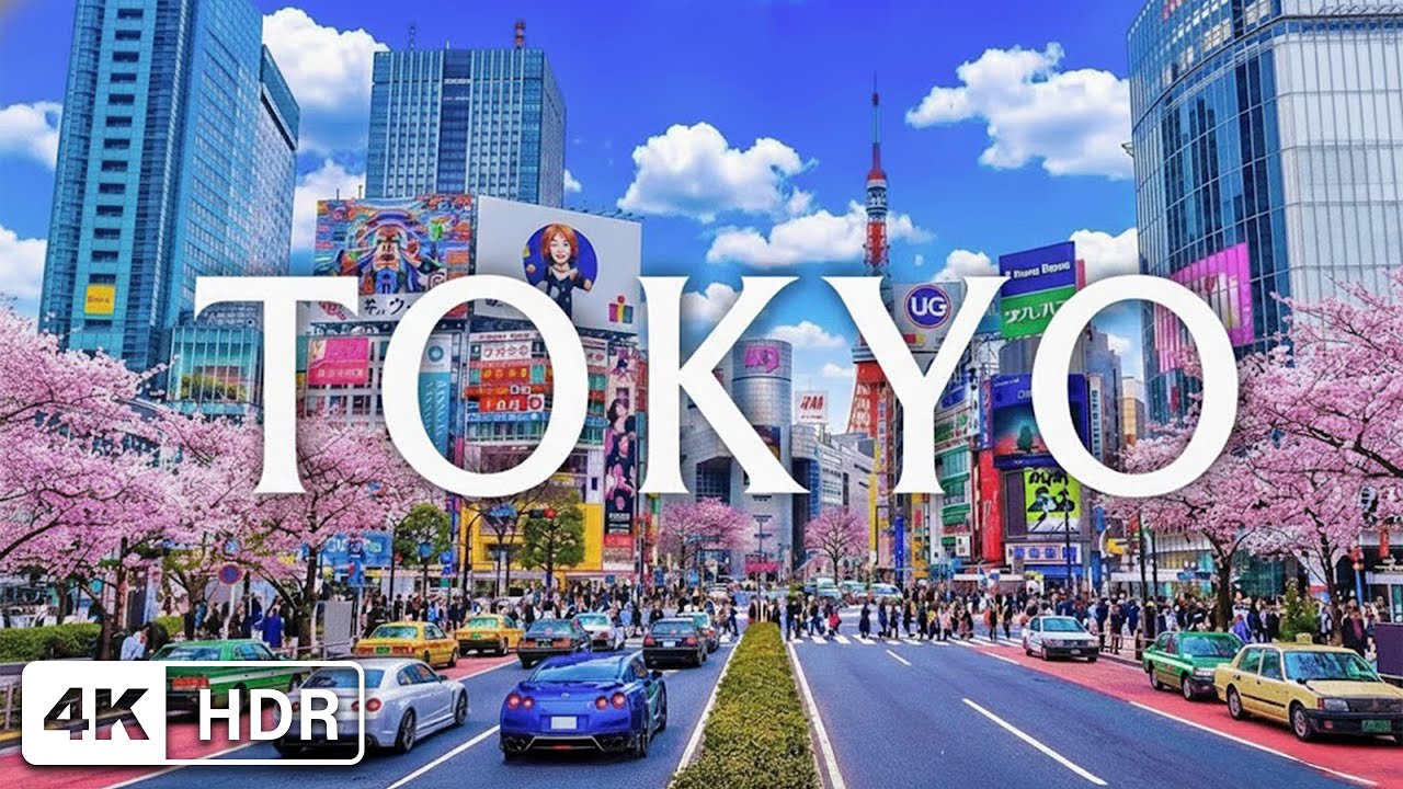 Tokyo 2026 4K | Neon Skyline, High-Tech Architecture & Futuristic Metropolis