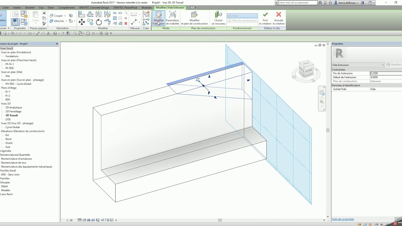 Formation REVIT ferraillage - partie 1/3