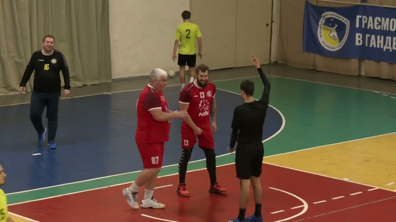 Гандбол. Кубок ФГО. 6 тур. Одеса (35+) – Регіон Одеса 27:23 (18.11.2025)