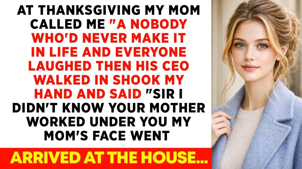 At Thanksgiving, My Mom Called Me “A Nobody Who’d Never Make It In Life,” & Everyone Laughed. Then..