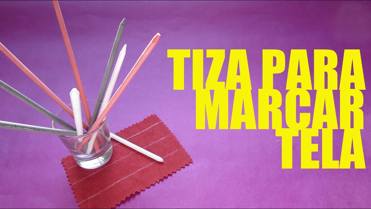 DIY: Tiza para marcar tela