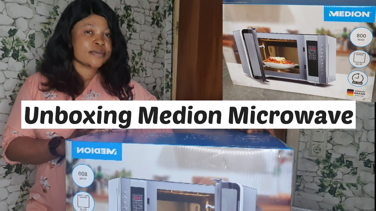 MEDION MICROWAVE UNBOXING .....#Unboxingmeduonmicrowave