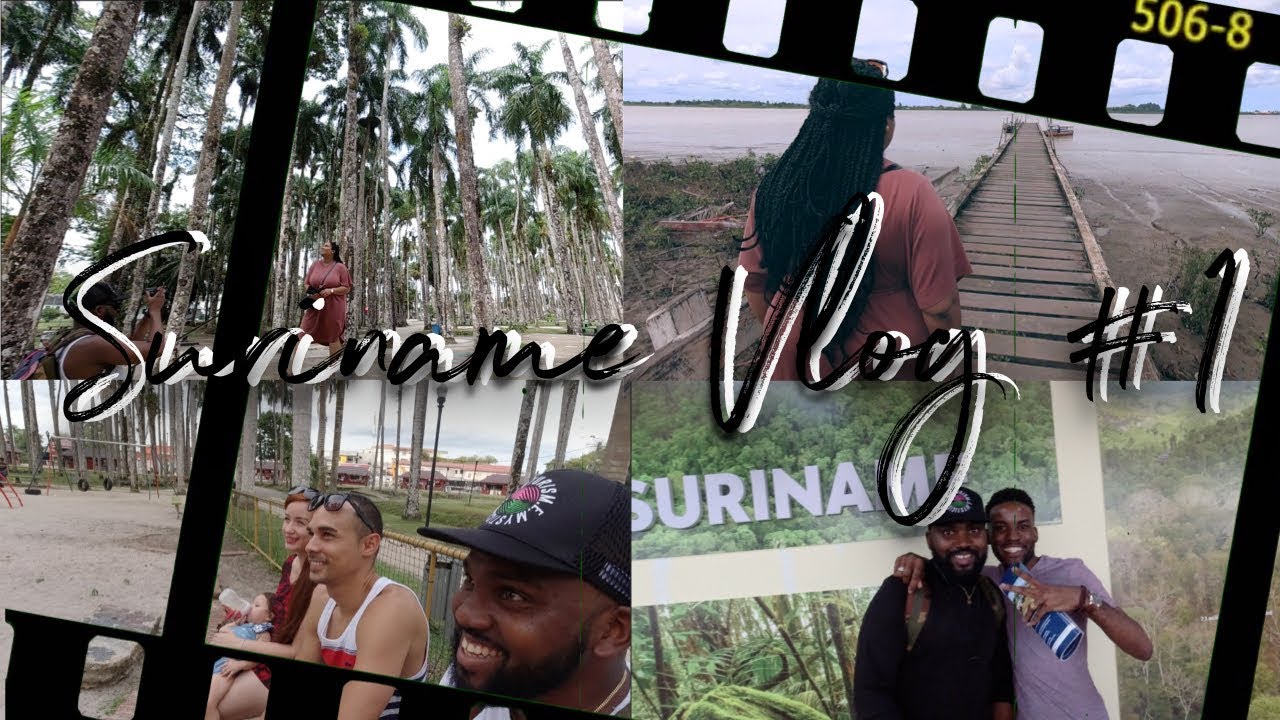 Suriname Vlog #1🏝☀️✈️🥳| Saoena Market, Palmentuin, Leonsberg, Borgertje's Birthday | Jennyfer Ross