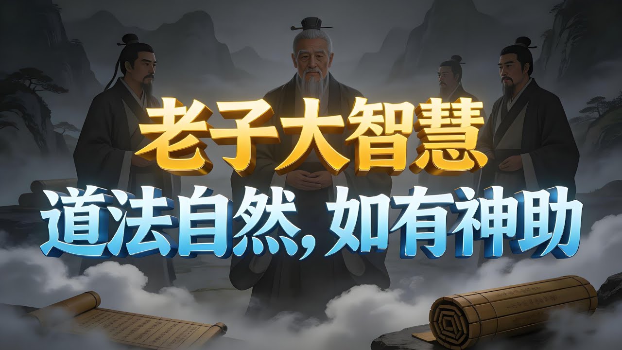 老子大智慧：如何讓自己如有神助？《道德經》給現代人的啟示！