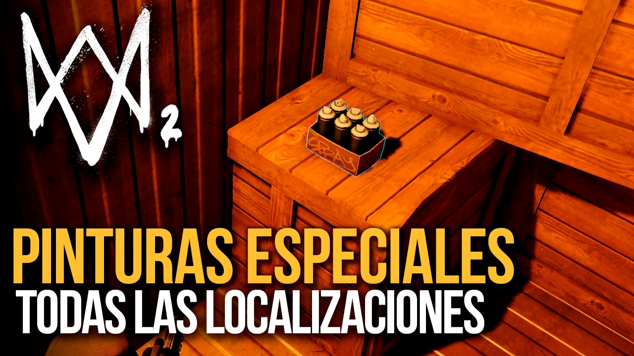 Watch Dogs 2 | Localización de todas PINTURAS ESPECIALES para coche, saltarín, Dron, impresora 3D