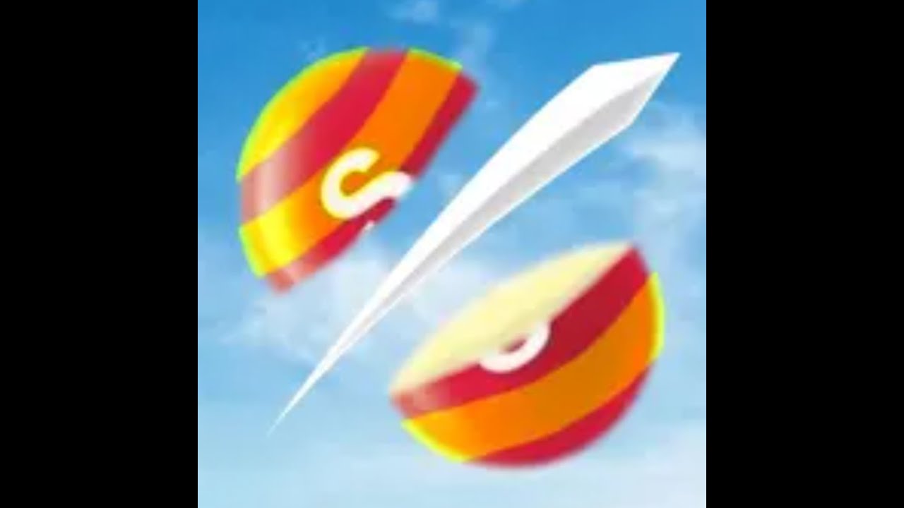 Fruit Ninja vs. Skittles, but it's taken to the extreme.