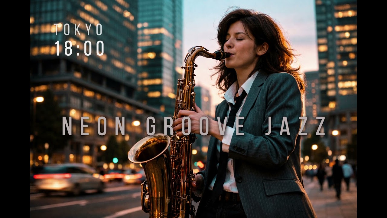 NEON GROOVE JAZZ – Tokyo 18:00 | Urban Hard Bop Jazz Funk