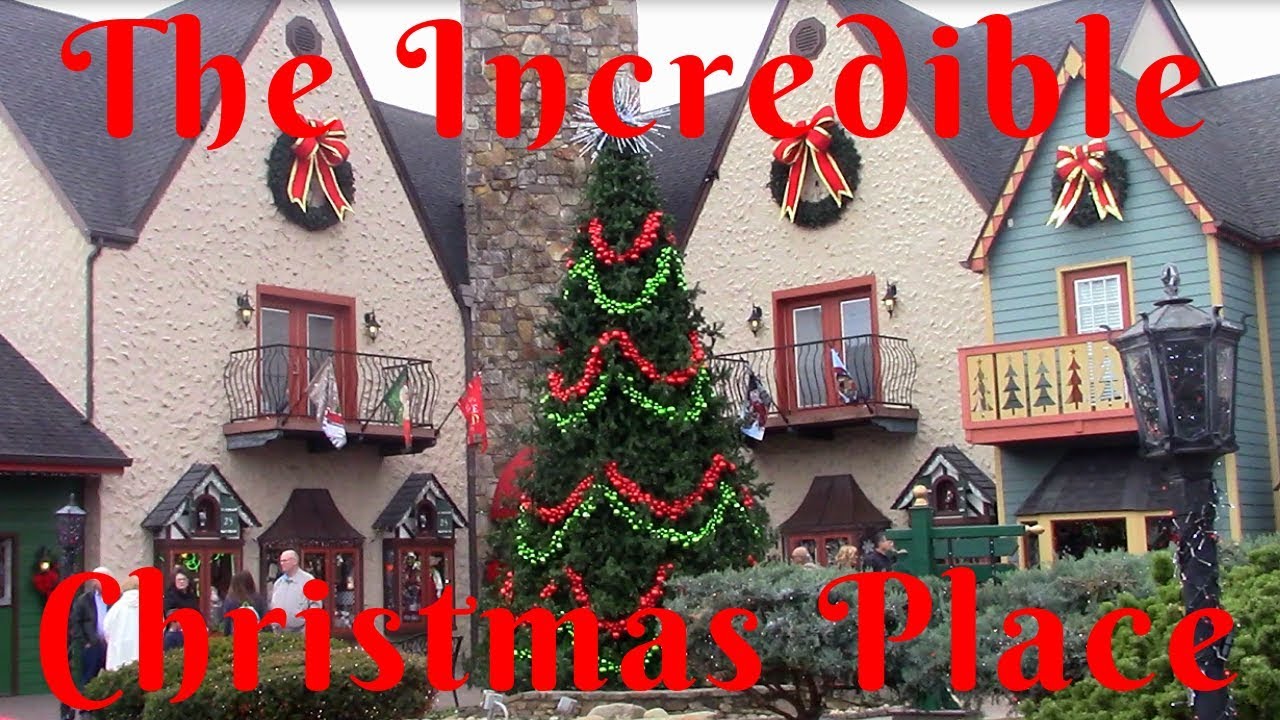 The Incredible Christmas Place in Pigeon Forge Tennessee, The Largest Christmas Store in The South
