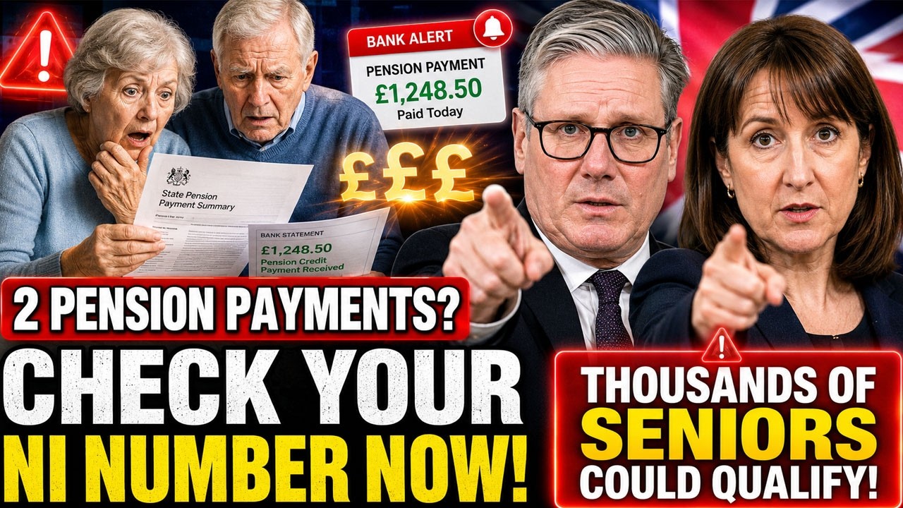 2 PENSION PAYMENTS THIS JUNE? THESE NI NUMBER DIGITS COULD QUALIFY YOU