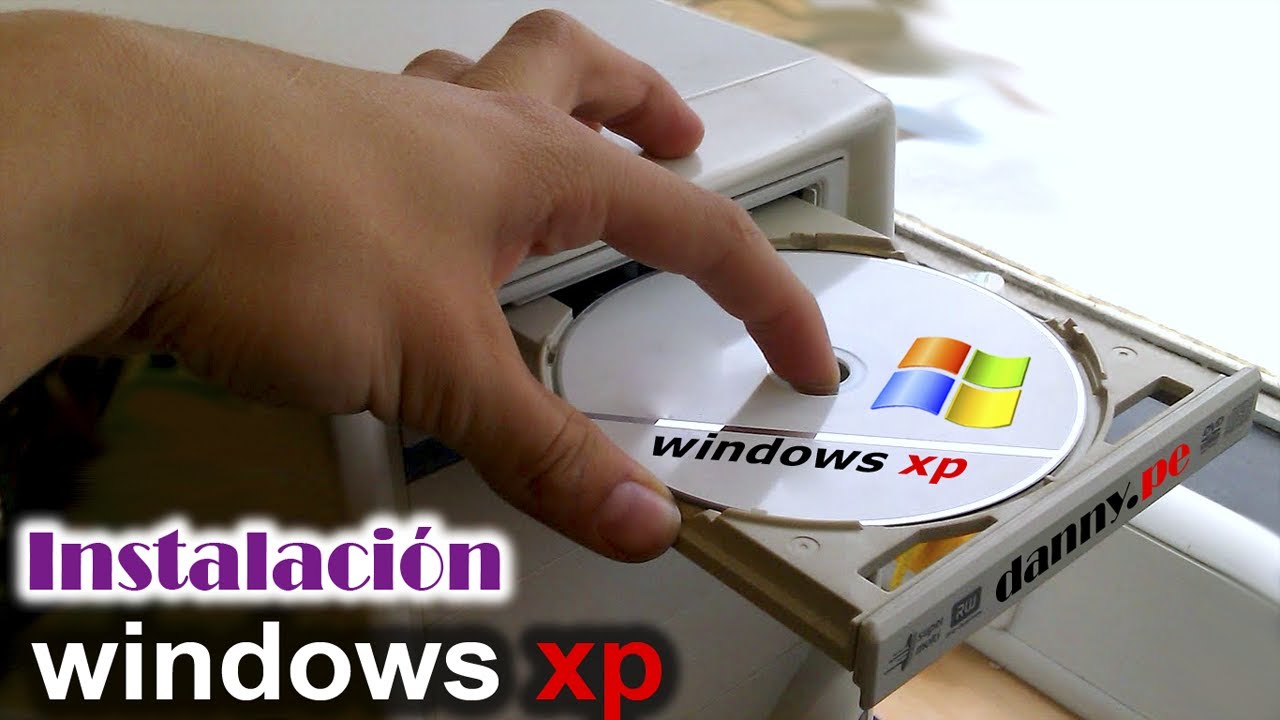 Instalación de windows xp