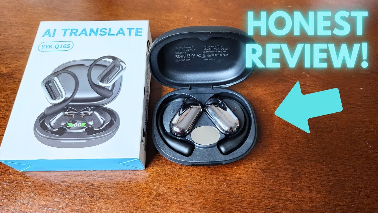 Ink Black Q16S Review &ndash; Perfect for Travel & Language Learning #translationearbuds