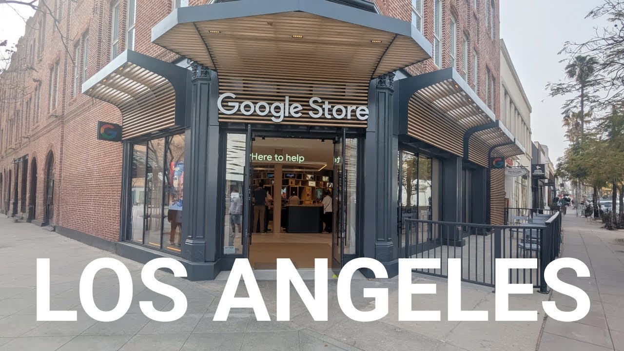 Here's What the NEWEST Google Store in Los Angeles Looks Like! 😍