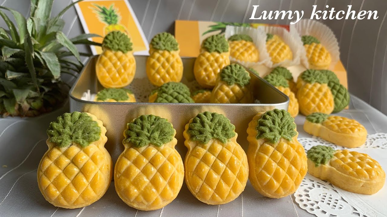 BÁNH DỨA ĐÀI LOAN NGUYÊN LIỆU ĐƠN GIẢN AI CŨNG LÀM ĐƯỢC | TAIWANESE PINEAPPLE COOKIE | LUMY KITCHEN