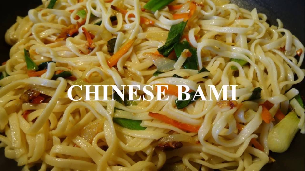 Chinese bami (authentieke bami van Chinees restaurant)