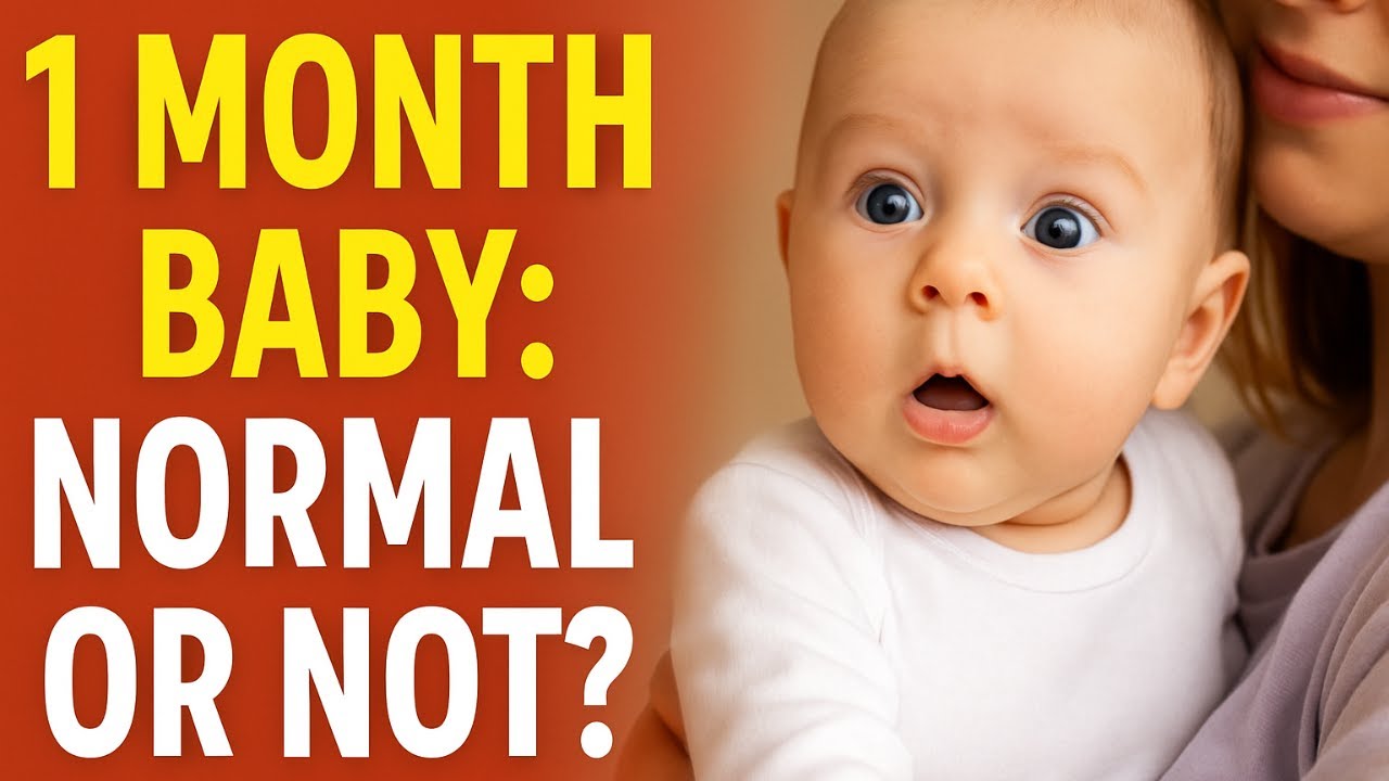 1 Month Baby Development: Milestones, Care Tips ( Understand Your Baby )