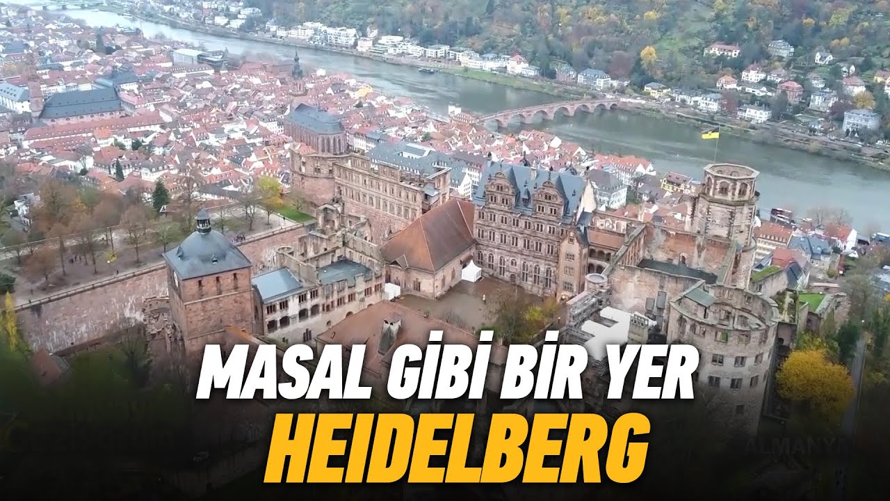 Almanya'nın En Güzel Kenti; Heidelberg 🥰| Dünyayı Geziyorum Almanya Gezisi