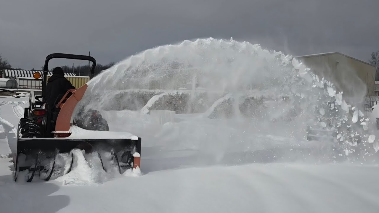 PTO Powered Snow Removal.  Better Than A Plow?