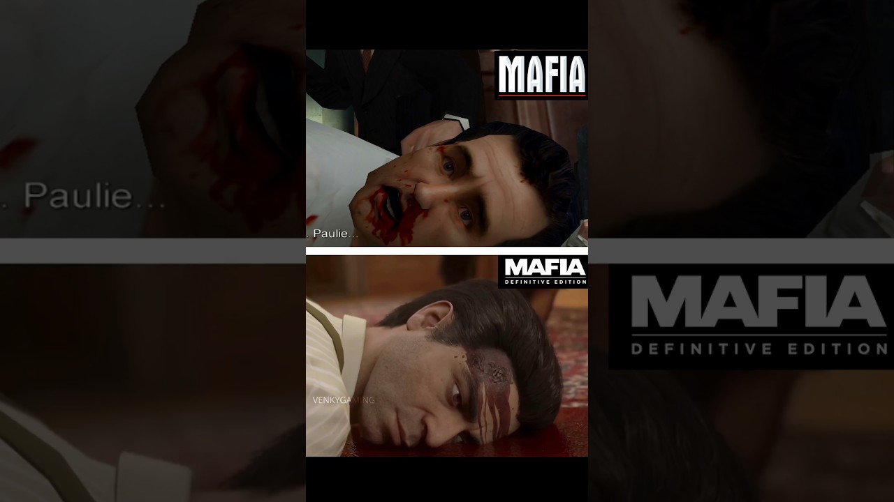 Mafia 1 - Оригинал против ремейка #вирусный #игры #мафия
