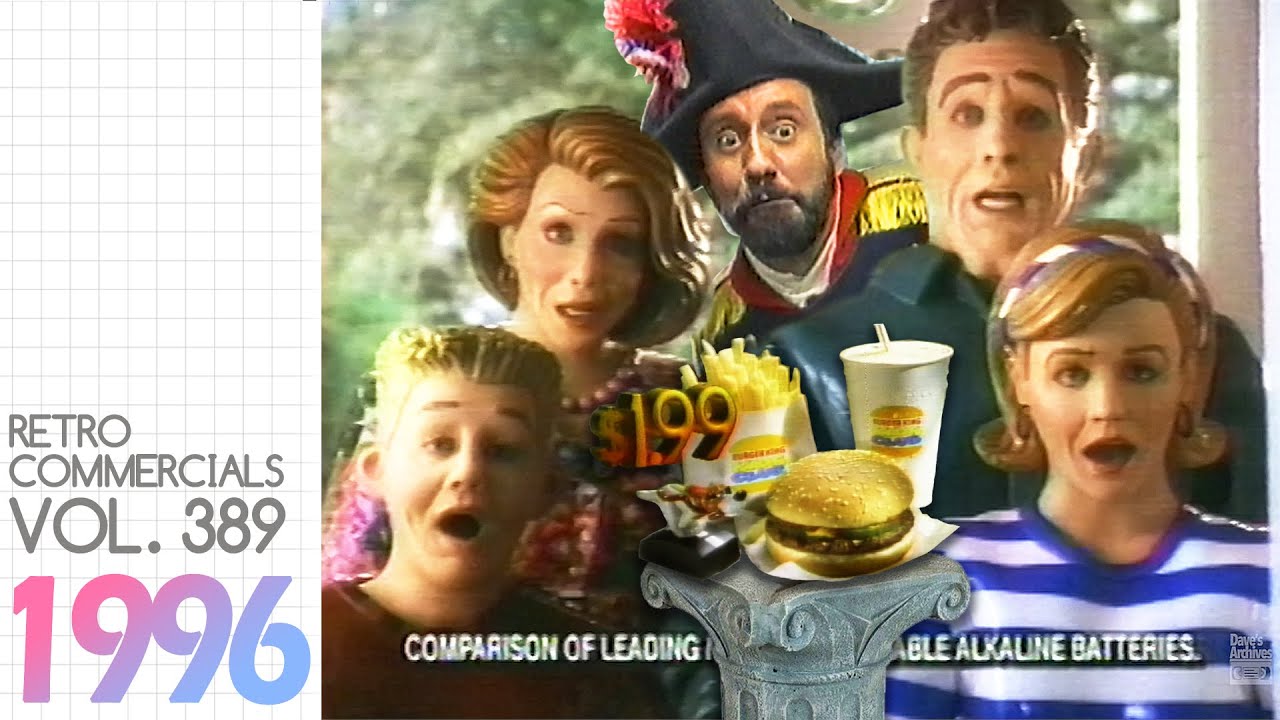 A 1996 Time Capsule - Retro Commercials Vol 389