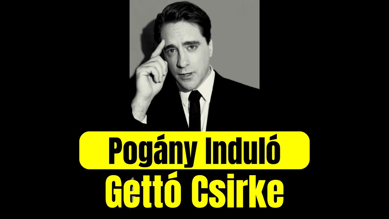 Pogány Induló: Gettó Csirke - Sövegjártó Áron | VERSmindenÁRON
