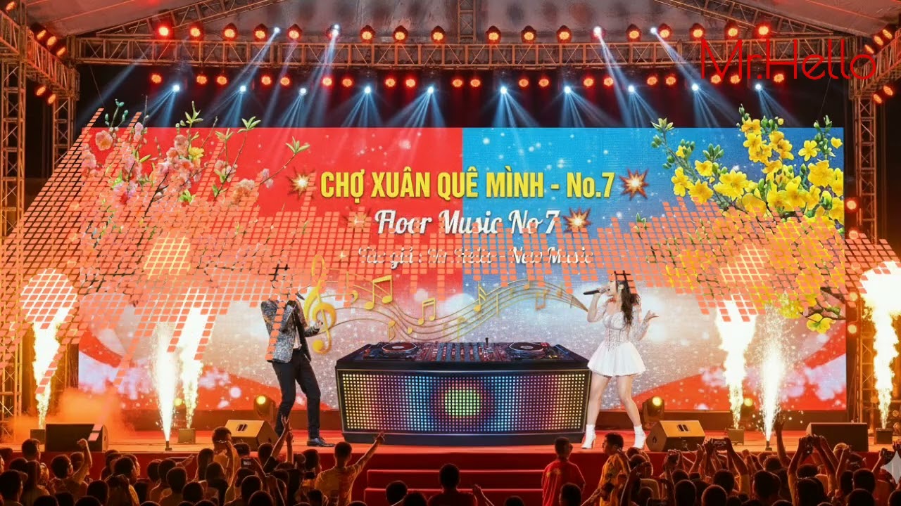 Quê Mình! Chợ Xuân - 💥 DJ Mixer- Floor Music 💥 No.7 ViP #kenhnhacmoi