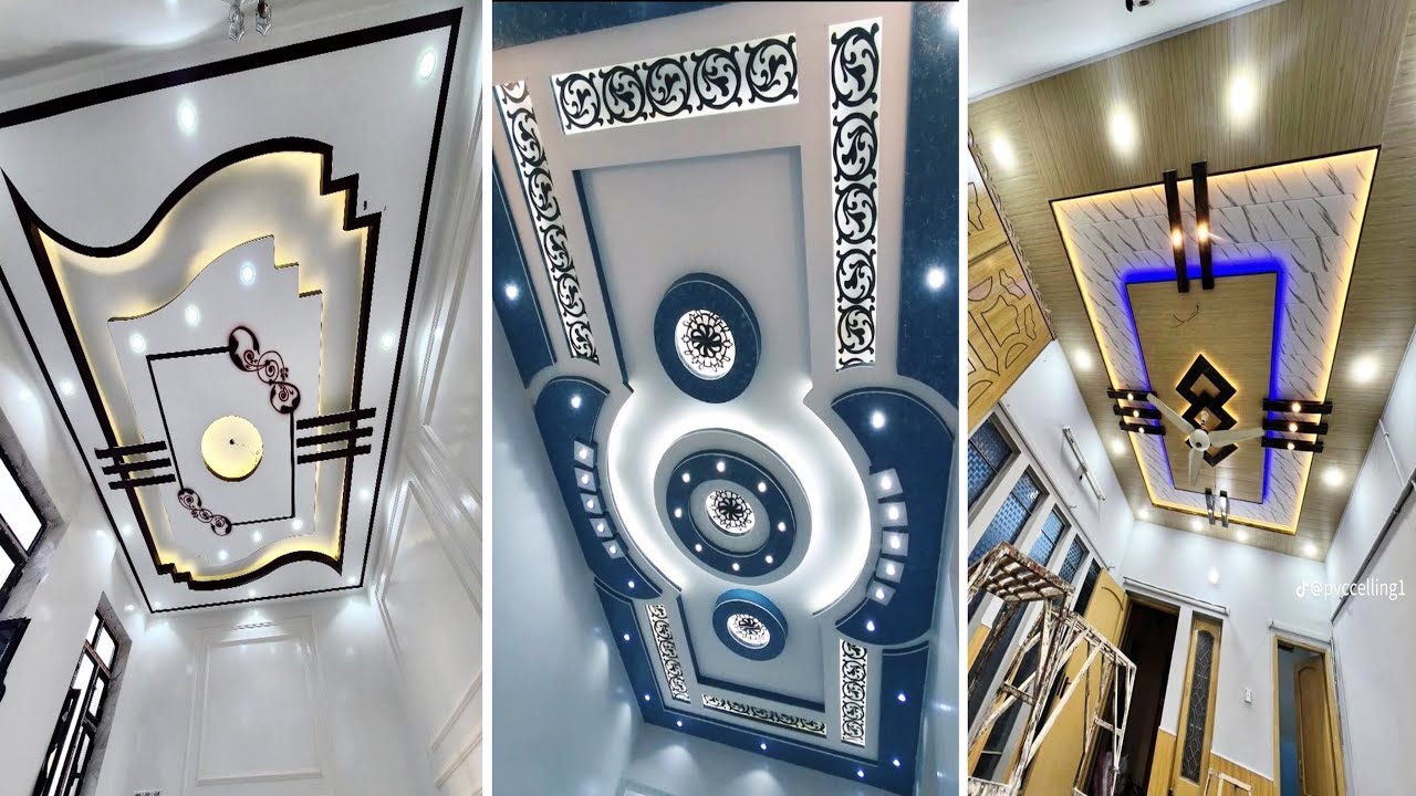 50+ Best Modern False Ceiling Designs 2026 for Living Room & Bedroom with Single Fan | Home interior