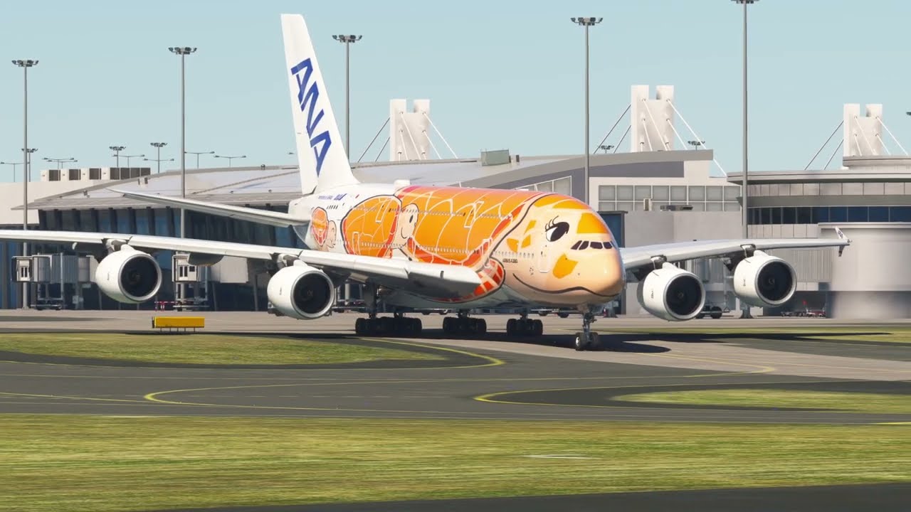 So Amazing!! The Thrilling Moment When Airbus A380 Takes Off From Sydney Airport Australia