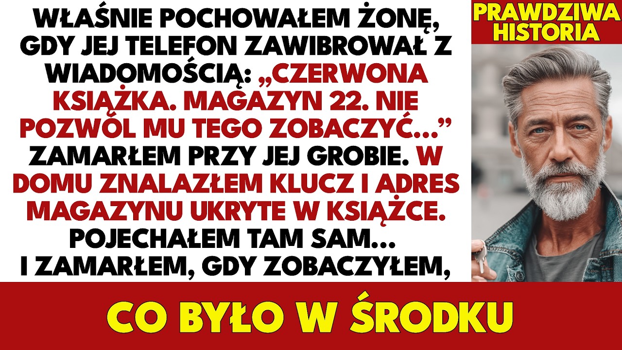 Właśnie Pochowałem Żonę, Gdy Jej Telefon Zawibrował — „Czerwona Książka…”