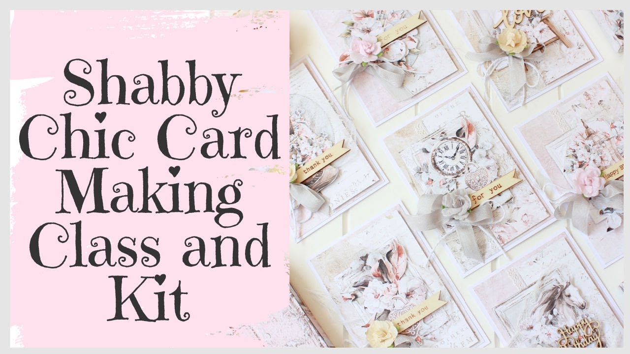 DIY Cardmaking Tutorial ~ Shabby Chic Mintay Florabella Cards