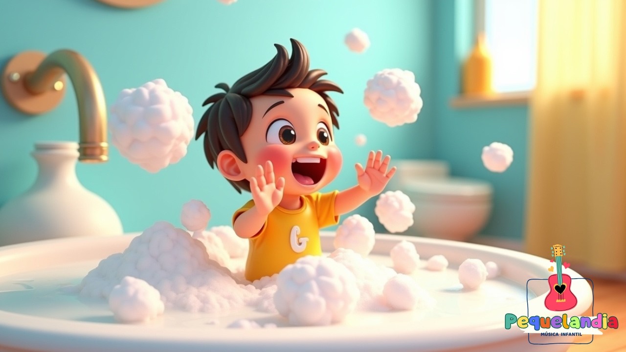 Espumita Blanca 🫧🛁 | Música infantil para la hora del baño | Canciones infantiles
