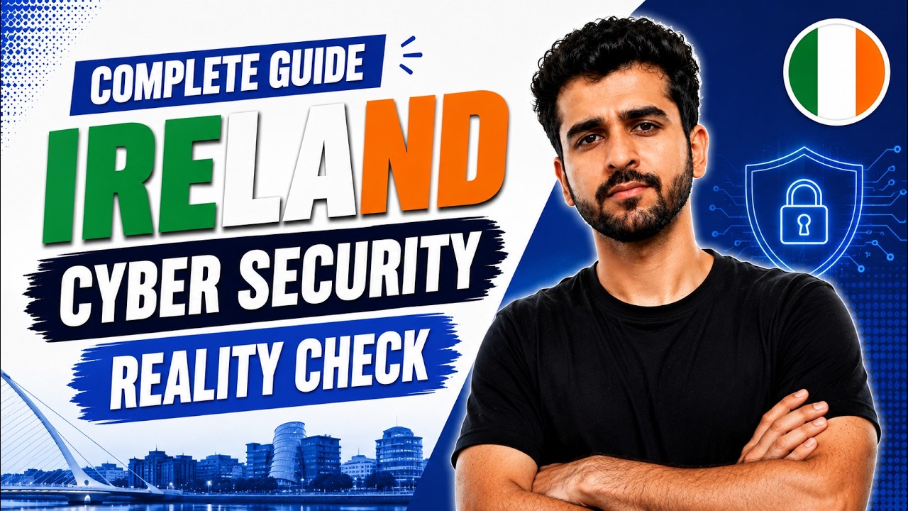 Cybersecurity in Ireland: The REAL Job Market 🇮🇪 | Freshers vs Experienced + Best Universities