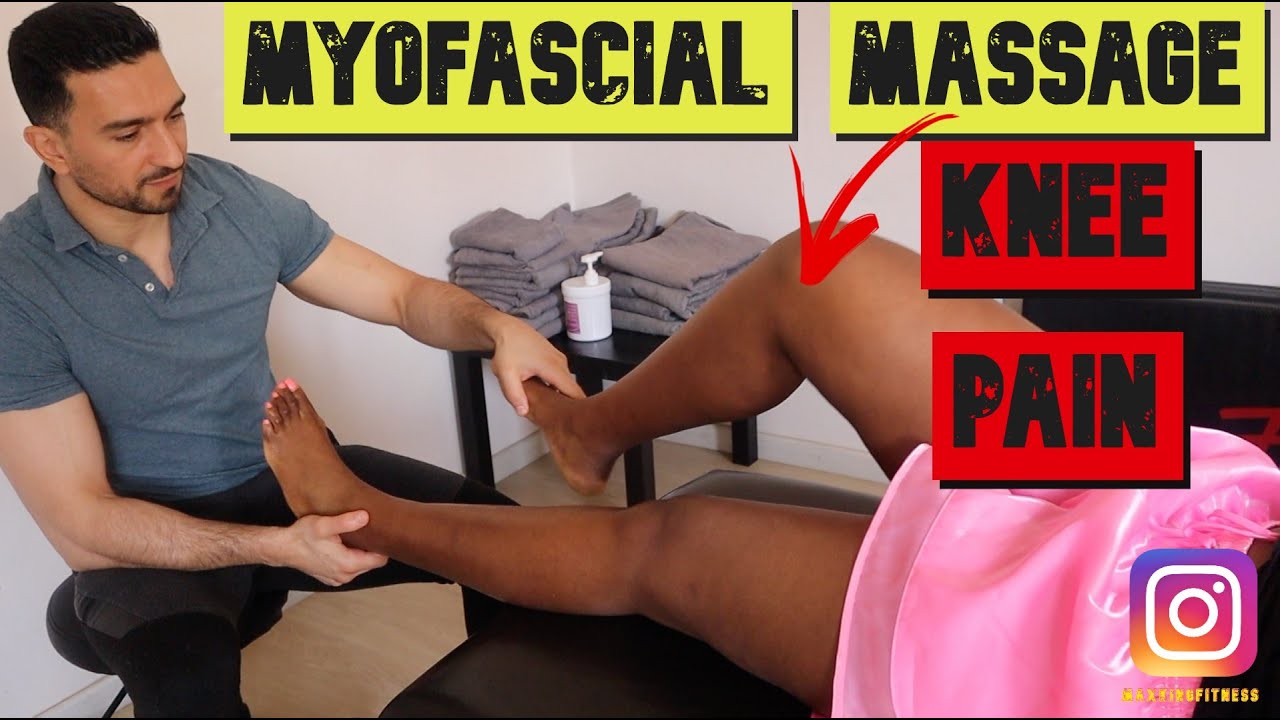 How to Fix Knee Pain with Myofascial Release Massage, Exercises and Ankle Fascia Work
