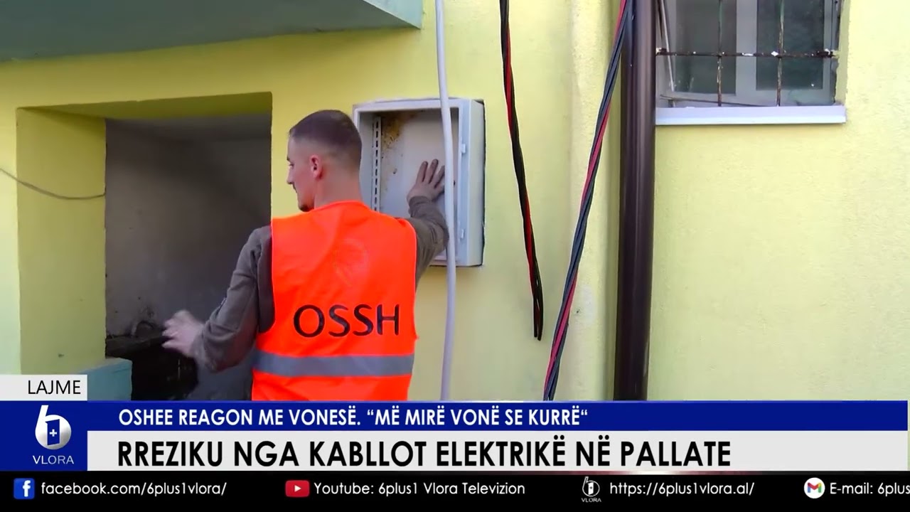 Rreziku nga kabllot elektrikë në pallate. OSHEE reagon me vonesë. 