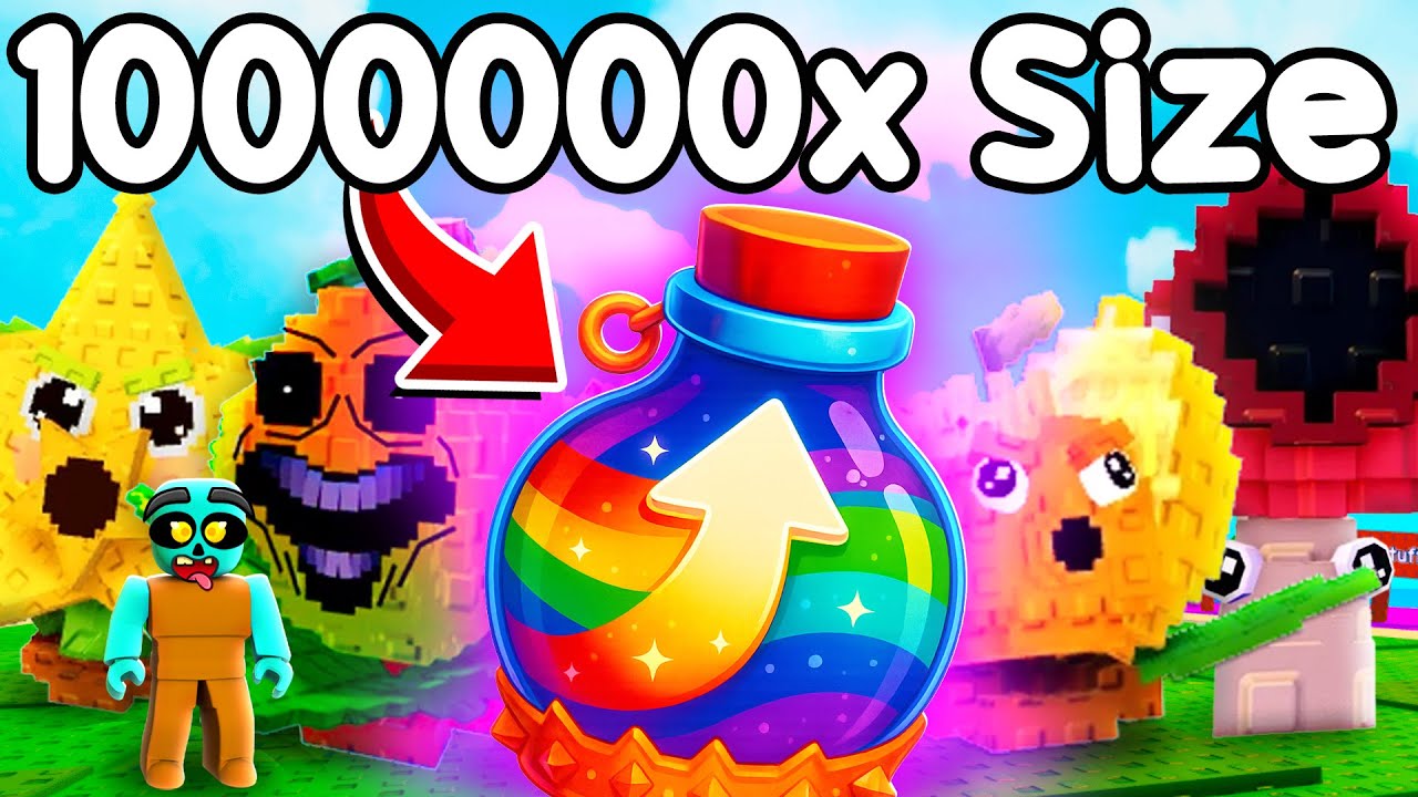 We Grew EVERY SECRET SEED with The TITANIC POTION in Plants vs Brainrots!