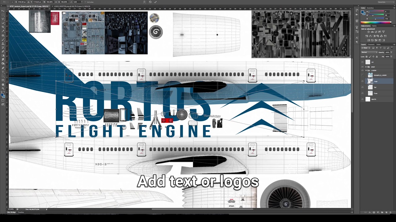Real Flight Simulator Liveries Tutorial