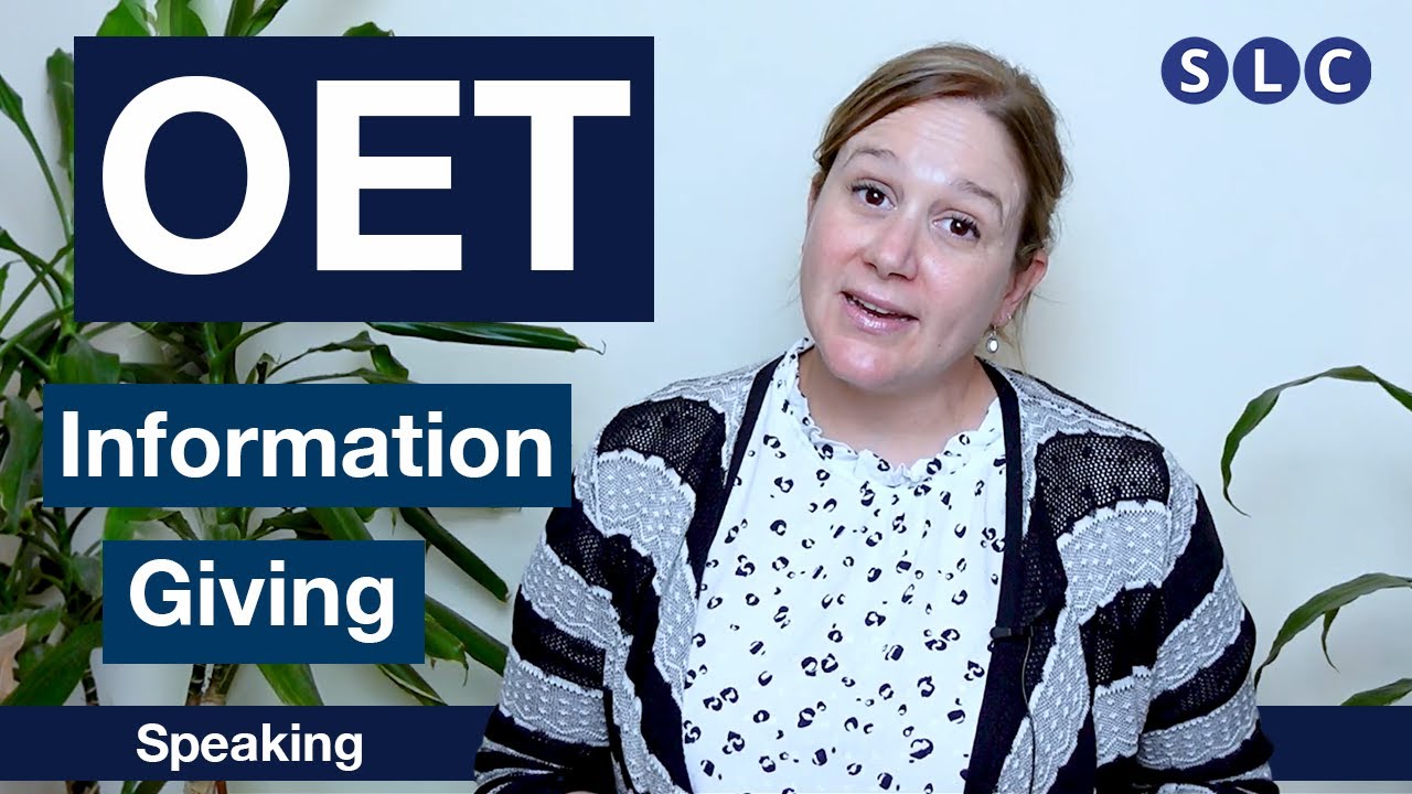КРИТЕРИИ УСТНОЙ ГОЛОВНОЙ РАБОТЫ OET | Как эффективно ДАВАТЬ информацию
